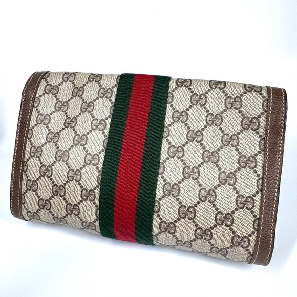 Gucci Ophidia Supreme GG Monogram Supreme Clutch/ Crossbody bag - Picture 5 of 14